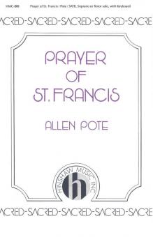 Prayer Of St Francis Standard