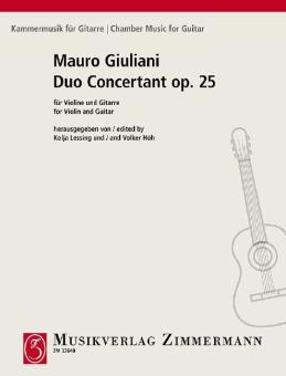 Duo Concertant E minor op. 25 Standard