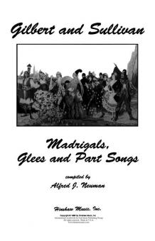 Madrigals and Part Songs from Gilbert and Sullivan 