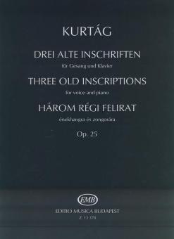 Three Old Inscriptions 