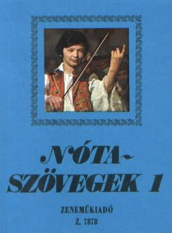 Notaszövegek 1 