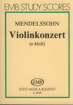 Violin Concerto in e minor 