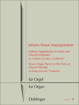 Sieben Orgelstücke in Form von Choralvorspielen 