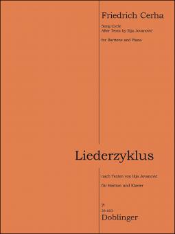 Liederzyklus nach Texten von Ilija Jovanovic 