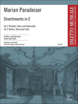 Divertimento in E 