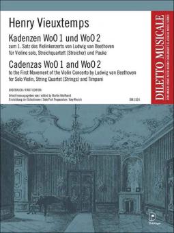 2 Kadenzen zum Beethoven Violinkonzert 