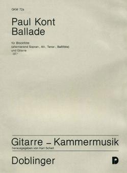 Ballade 