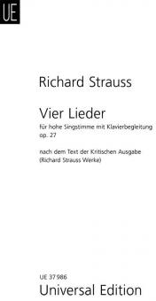 4 Songs Op. 27 TrV 170 