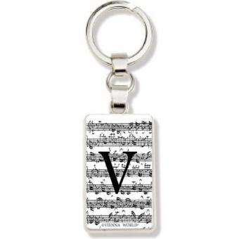 Schlüsselanhänger Buchstabe - V 