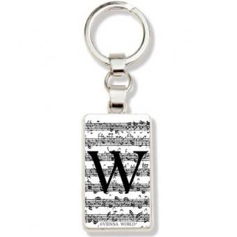 Schlüsselanhänger Buchstabe - W 