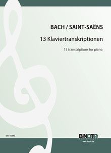 13 piano transcriptions (Arr.Saint-Saëns) 