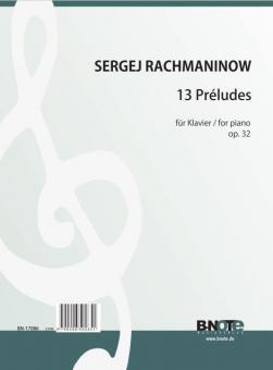 13 preludes for piano op.32 