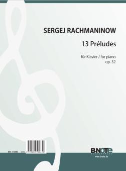 13 preludes for piano op.32 