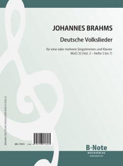 German folk songs for voice and piano WoO 33 (Vol.2) 