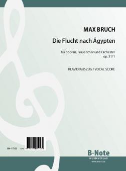 The flight to Egypt - Christmas cantata for soprano, female choir and orchestra (vocal score) 