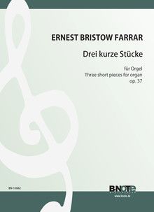 Three short pieces for organ op.37 