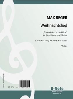 Ehre sei Gott in der Höhe' for voice and piano (organ/harmonium) 