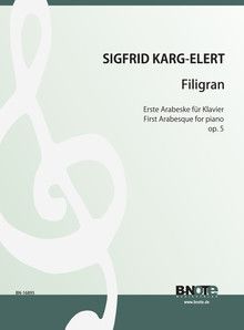 Filigran - First Arabesque for piano op.5 