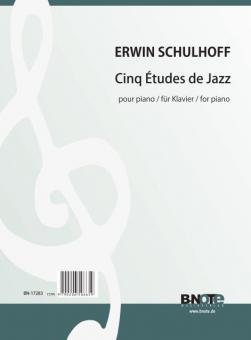 Five Jazz etudes for piano 