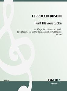Five Short Piano for the Development of Part Playing  BV 296 