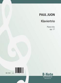 Piano trio op.17 