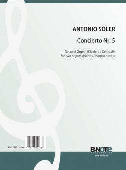 5th concerto for two organs (pianos/harpsichords) 