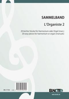 L'Organiste 2 - 20 easy pieces for harmonium or organ 