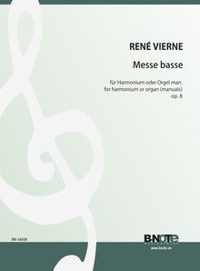 Messe basse for harmonium or organ (man.) op.8 