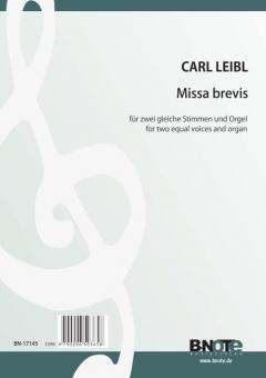 Missa brevis for two equal voices and organ 