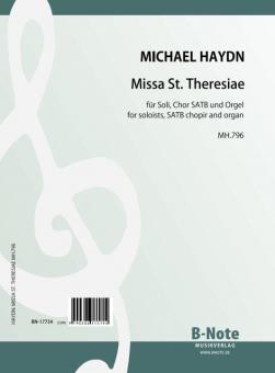 Missa St. Theresiae for choir and organ MH.796 