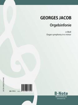 Organ symphony in e minor 