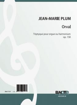 Orval - Triptyque for organ or harmonium op.158 