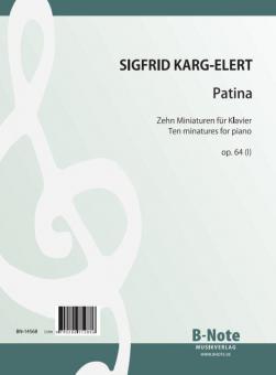 Patina - Ten miniatures for piano op.64(I) 