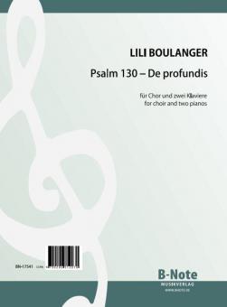 Psalm 130 - De profundis for choir and two pianos 