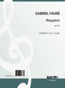 Requiem for soloists, choir and orchestra op.48 (full score) 