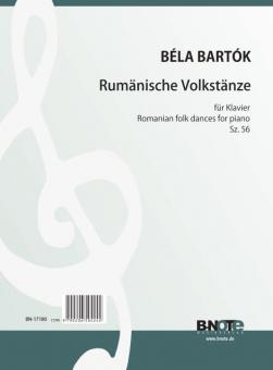 Romanian folk dances for piano Sz.56 
