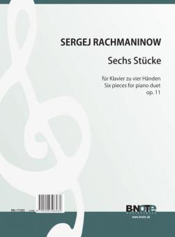 Six pieces for piano duet op.11 