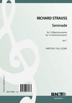 Serenade for 13 wind instruments op.7 