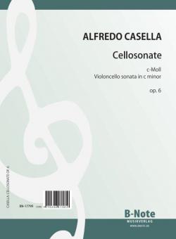 Sonata in c minor for violoncello and piano op.6 