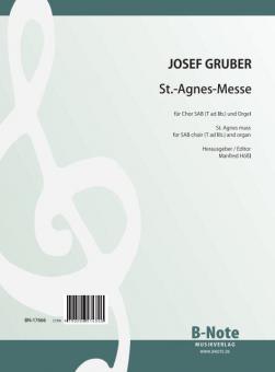 St. Agnes mass for SAB choir (T ad.lib.) and organ op.62 