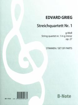 String quartet nr. 1 in g minor op.27 