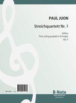 First string quartet in D major op.5 