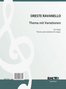 Theme and variations for organ 