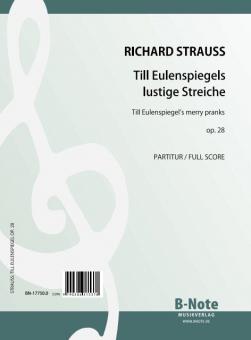 TIll Eulenspiegel's Merry Pranks for orchestra op.28 