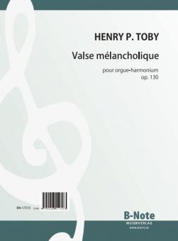 Valse mélancholique pour orgue-harmonium 
