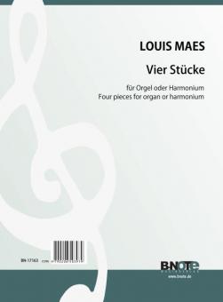 Four pieces for organ or harmonium 