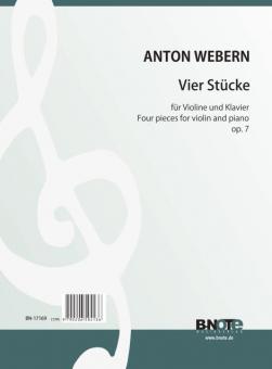 Four pieces for violin and orchestra 