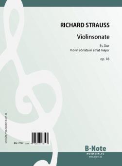 Violin sonata in e flat major op.18 