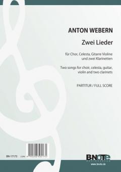 Two songs for choir and instruments op.19 (Full score) 