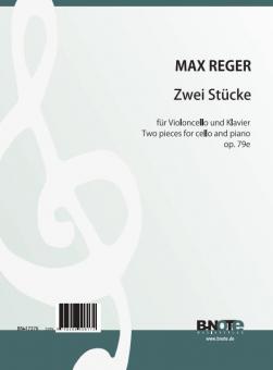 Two pieces for cello and piano op.79e 